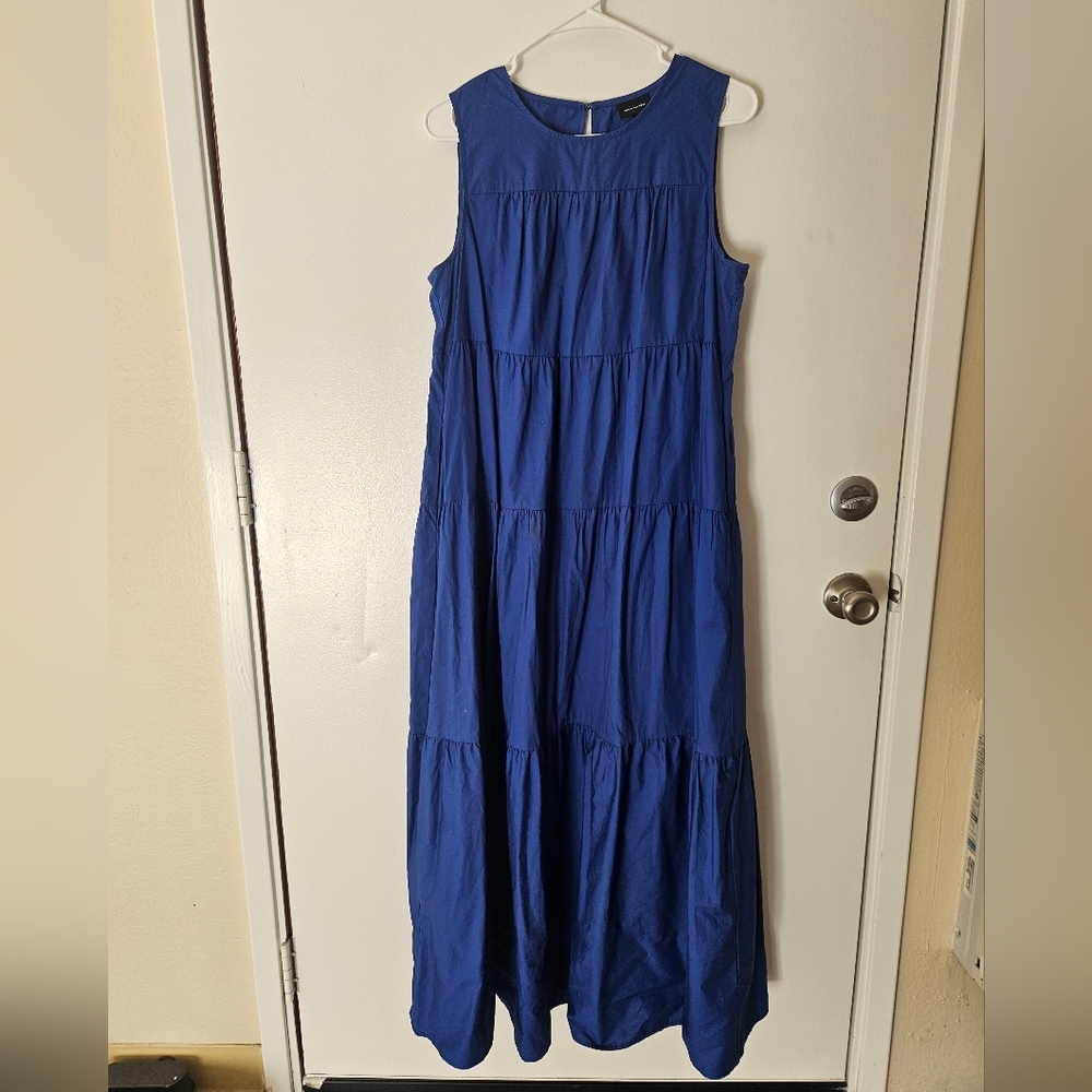 Who What Wear Royal Blue Maxi Dress